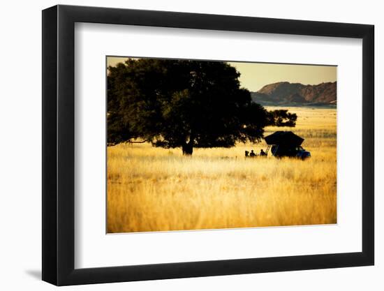 Campers-MJO Photo-Framed Photographic Print