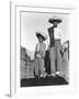 Campesino and Son, State of Veracruz, Mexico, 1927-Tina Modotti-Framed Giclee Print