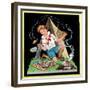 Campfire Cooking - Child Life-Hazel Frazee-Framed Giclee Print