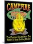 Campfire Fish Fry-Mark Frost-Mounted Giclee Print