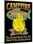 Campfire Fish Fry-Mark Frost-Mounted Giclee Print