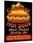 Campfire Hot Dogs-Mark Frost-Stretched Canvas