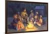 Campfire Stories, 2003-Colin Bootman-Framed Giclee Print