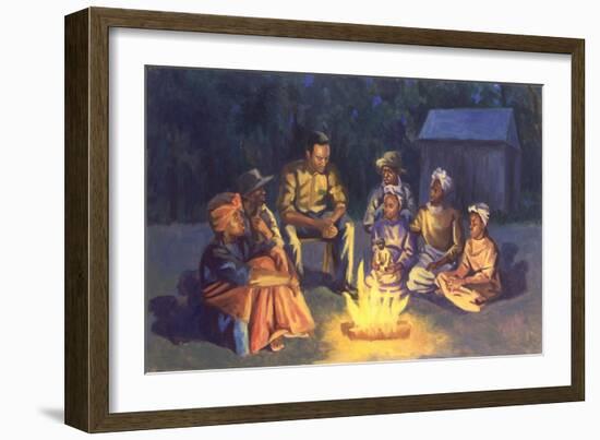 Campfire Stories, 2003-Colin Bootman-Framed Giclee Print