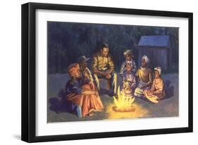 Campfire Stories, 2003-Colin Bootman-Framed Giclee Print