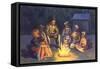 Campfire Stories, 2003-Colin Bootman-Framed Stretched Canvas
