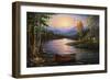 Campfire Stories-Chuck Black-Framed Giclee Print