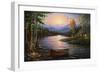 Campfire Stories-Chuck Black-Framed Giclee Print