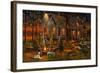 Campfire Tales-Geno Peoples-Framed Giclee Print