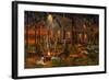 Campfire Tales-Geno Peoples-Framed Giclee Print
