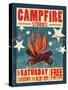 Campfire-Cory Steffen-Stretched Canvas