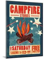 Campfire-Cory Steffen-Mounted Giclee Print