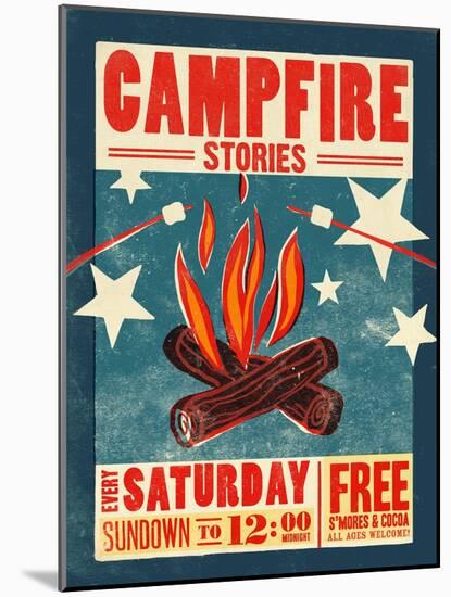Campfire-Cory Steffen-Mounted Giclee Print