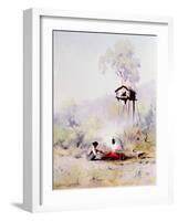 Campfire-Sidney Laurence-Framed Giclee Print