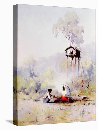Campfire-Sidney Laurence-Stretched Canvas