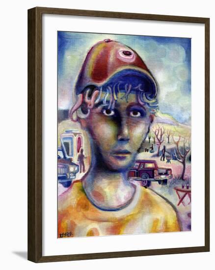 Campground Ghost-Josh Byer-Framed Giclee Print