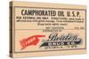 Camphorated Oil U.S.P.-null-Stretched Canvas