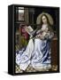 Campin, Robert, (School) the Virgin and Child before a Firescreen Tempera and Oil on Wood C. 1440 N-Robert Campin-Framed Stretched Canvas