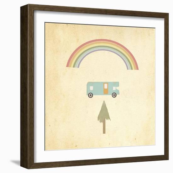 Camping 2-Tammy Kushnir-Framed Giclee Print