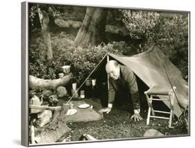 Camping Anxiety-null-Framed Photo