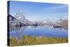 Camping at a Lake Near the Matterhorn, 4478M, Zermatt, Valais, Swiss Alps, Switzerland, Europe-Christian Kober-Stretched Canvas