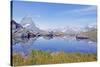 Camping at a Lake Near the Matterhorn, 4478M, Zermatt, Valais, Swiss Alps, Switzerland, Europe-Christian Kober-Stretched Canvas