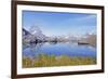 Camping at a Lake Near the Matterhorn, 4478M, Zermatt, Valais, Swiss Alps, Switzerland, Europe-Christian Kober-Framed Photographic Print