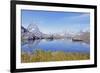 Camping at a Lake Near the Matterhorn, 4478M, Zermatt, Valais, Swiss Alps, Switzerland, Europe-Christian Kober-Framed Photographic Print