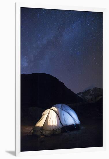 Camping at Jangothang along the Laya-Gasa trek in Bhutan, Asia-Alex Treadway-Framed Photographic Print