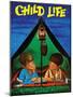 Camping - Child Life, August 1971-Joy Friedman-Mounted Giclee Print