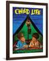 Camping - Child Life, August 1971-Joy Friedman-Framed Giclee Print