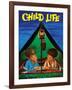 Camping - Child Life, August 1971-Joy Friedman-Framed Giclee Print