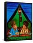 Camping - Child Life-Joy Friedman-Framed Stretched Canvas