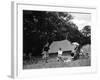 Camping Conviviality-null-Framed Photographic Print