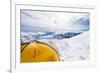 Camping in Caucasus Mountains on Elbrus Landscape-blas-Framed Photographic Print