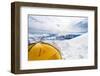 Camping in Caucasus Mountains on Elbrus Landscape-blas-Framed Photographic Print