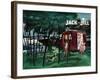 Camping - Jack and Jill, July 1946-Joseph Krush-Framed Giclee Print