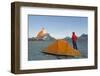 Camping Near the Matterhorn, 4478M, Zermatt, Valais, Swiss Alps, Switzerland, Europe-Christian Kober-Framed Photographic Print