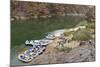 Camping on the Colorado River, Grand Canyon NP, Arizona, USA-Matt Freedman-Mounted Photographic Print