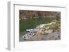 Camping on the Colorado River, Grand Canyon NP, Arizona, USA-Matt Freedman-Framed Photographic Print