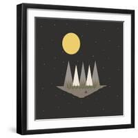 Camping on the Edge of the World-Tammy Kushnir-Framed Premium Giclee Print