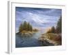 Camping on the Ottawa River-Kevin Dodds-Framed Giclee Print