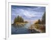 Camping on the Ottawa River-Kevin Dodds-Framed Giclee Print