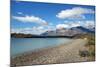 Camping on the shores of Lago Viedma, Argentine Patagonia, Argentina, South America-David Pickford-Mounted Photographic Print