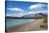 Camping on the shores of Lago Viedma, Argentine Patagonia, Argentina, South America-David Pickford-Stretched Canvas