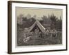 Camping Out by the River Side-null-Framed Giclee Print