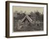 Camping Out by the River Side-null-Framed Giclee Print