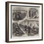 Camping Out in Scotland, with the Militia on Lanark Muir-William Ralston-Framed Giclee Print