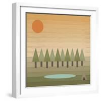 Camping Out-Tammy Kushnir-Framed Giclee Print