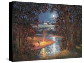 Camping Out-John Bradley-Stretched Canvas